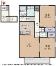 グランシャリオの間取り画像