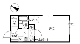 パティオの間取り画像