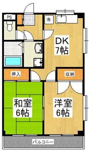 ロイヤルパレスの間取り画像