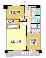 アリベ東古松の間取り画像