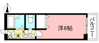 ベルナハイツの間取り画像
