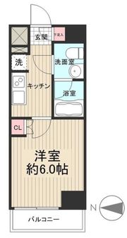ライジングプレイス綾瀬三番館の間取り画像