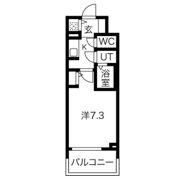 サムティ江戸堀ASUNTの間取り画像