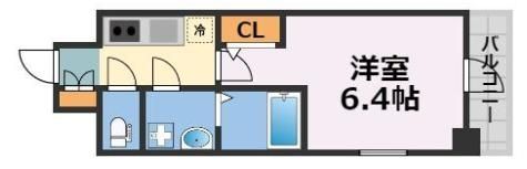 エスリード阿波座プライムコートの間取り画像