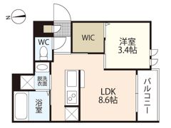 Regalest Lotus Ⅲの間取り画像