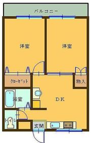 ミレニアム児玉Cの間取り画像