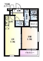 フジパレス瑞光駅東の間取り画像