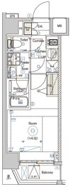 SYFORME TSUNASHIMAの間取り画像