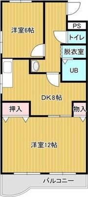 シャンポール鴻ノ巣の間取り画像