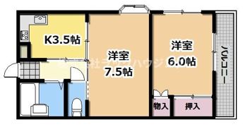 フェリシーダ石津の間取り画像