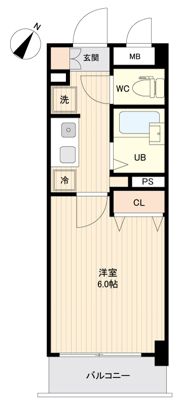 プライムアーバン行徳駅前Ⅱの間取り画像