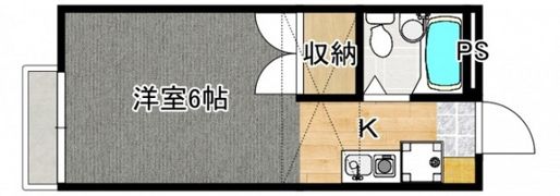 シャトレー東野の間取り画像