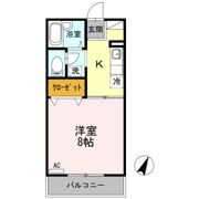 コーポラスグリーン C棟の間取り画像