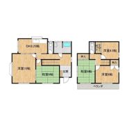 牛久町3010-11戸建の間取り画像