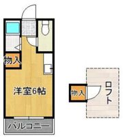 ウイング若園 B棟の間取り画像