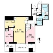 三田ガーデンヒルズ パークマンション棟の間取り画像