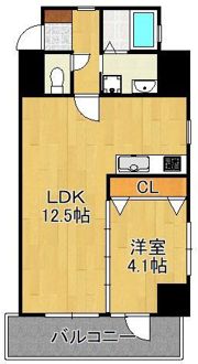 LE GRAND BLEU QUATREの間取り画像