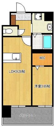 THE SQUARE Glory Residenceの間取り画像