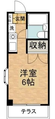 シャトー川島の間取り画像