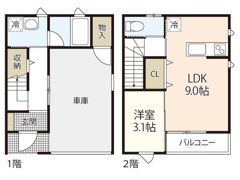 ルミエール大町駅前の間取り画像