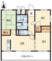 アーバンライフまつだの間取り画像