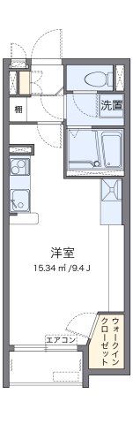 レオネクストスカイスクレイパーの間取り画像