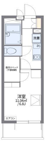 レオパレスI S 北千里の間取り画像