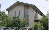 油面パークヴィレッジB棟の外観