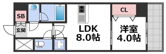 パラゴン小路の間取り画像