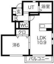 フレイズ清明山の間取り画像