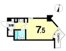 コスモシティ市ヶ谷の間取り画像
