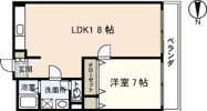 東カングランドマンション広島リバーサイドの間取り画像