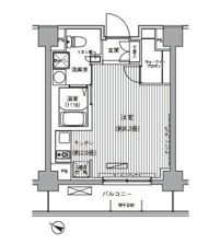 ヒューリックレジデンス茗荷谷の間取り画像