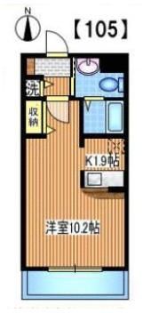 フルール南町の間取り画像