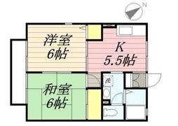 セジュール箕郷B棟の間取り画像