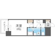 プレサンス大阪福島シエルの間取り画像