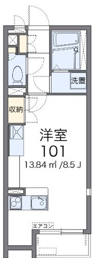 ミランダフリューリングの間取り画像