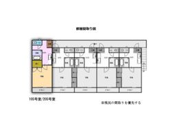 ラポールAの間取り画像