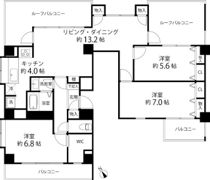 グリーンパーク横須賀中央の間取り画像