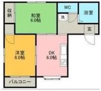 コーポラスTKの間取り画像
