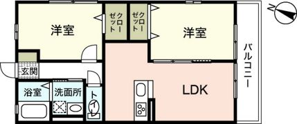 レジデンス白井Ⅱの間取り画像