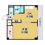 吹田メゾンド土井の間取り画像
