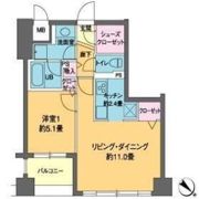 カスタリア茅場町の間取り画像
