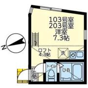 ユナイト追浜ハンプトンの間取り画像