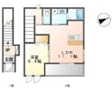 メルヴェーユ新橋Cの間取り画像