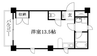 ベルハイム38の間取り画像