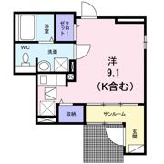 フランフレーシュの間取り画像