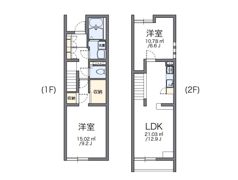レオパレスコヅチⅠの間取り画像
