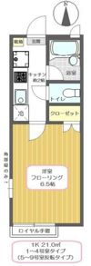 ベルエイト北綾瀬Ⅱの間取り画像