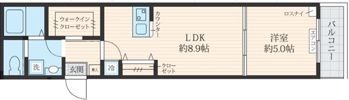 フォセット東日暮里の間取り画像